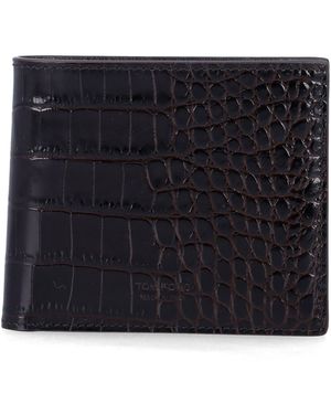 Tom Ford Geldbörsen Braun - Schwarz