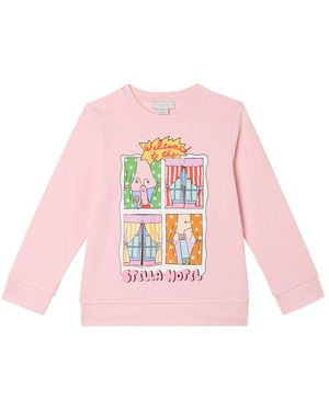 Stella McCartney "Star Hotel" Jersey - Pink