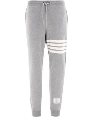 Thom Browne "4 Bar" Jogger - Grau