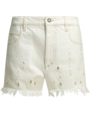 Isabel Marant "Aecia" Five-Pocket-Shorts - Weiß