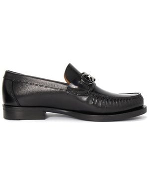 Ferragamo Fort Lederen Loafers - Zwart