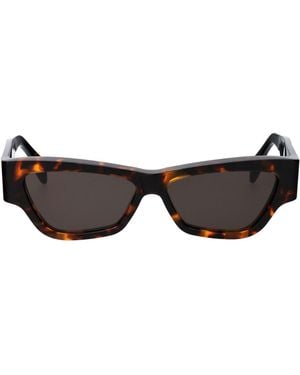 Retrosuperfuture Acetate Cat-Eye Sunglasses - Brown