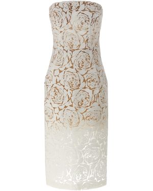 Ermanno Scervino Devorè Kleid - Weiß
