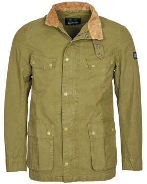 Barbour Giacca Duke Summer Wash Schemerig Groen