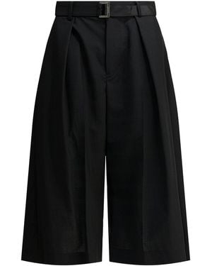 Sacai Tailored Short Pants - Black