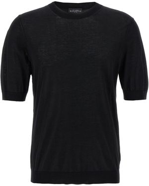Ballantyne 'r Neck' Pullover - Schwarz