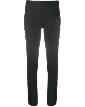 P.A.R.O.S.H. P.A.R.O..H. Slim Fit Cropped Trousers - Black