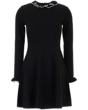 Valentino Garavani Abito Maglia - Black