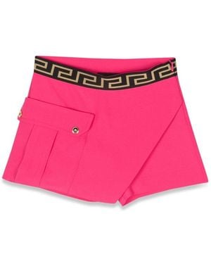 Versace Greek Shorts - Pink