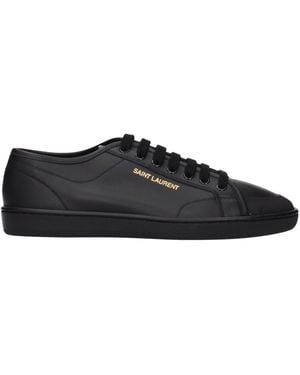 Saint Laurent Sneakers Greenwich Skinned - Black