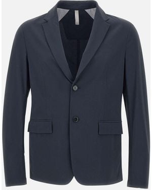 DUNO Blauer Packbarer Blazer