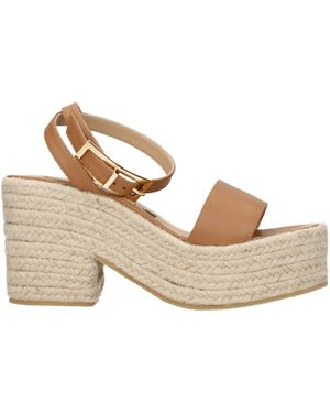 Sergio Rossi Sandals Leather/Tan - Natural