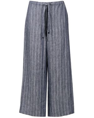 Max Mara S Pantalón Max Mara Azul Marino - Gris