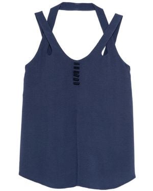 Emporio Armani Sleeveless Top - Blue