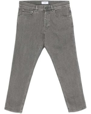 Lardini Vaqueros con botones - Gris