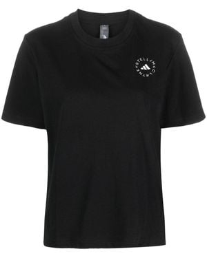 adidas By Stella McCartney Logo Sporty T-Shirt - Black