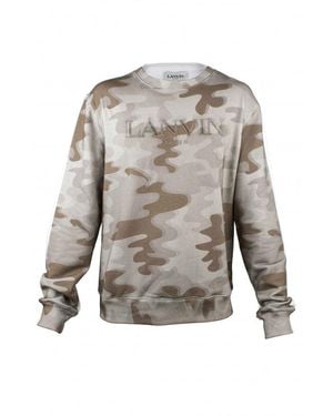 Lanvin Sweatshirt Naakt - Grijs