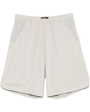 Hiking Patrol Pantalones cortos de punto de la Patrulla de Senderismo Orbit - Blanco