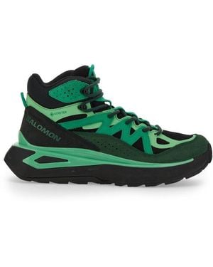 Salomon Odyssey Elmt Mid Gore-Tex Sneaker - Green