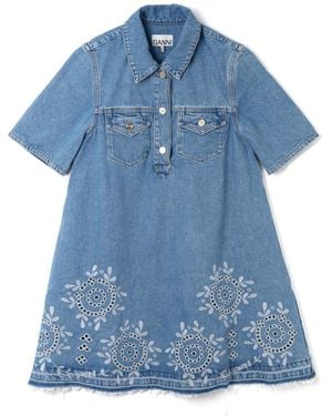 Ganni Dresses - Blue