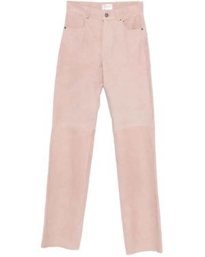 Haikure Pantalones de gamuza - Rosa