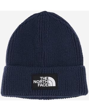 The North Face Logo Beanie - Blue