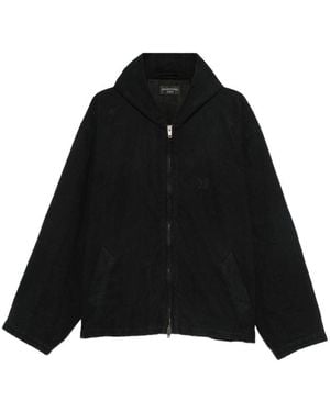 Balenciaga C/Cappuccio, Zip Giacca - Black