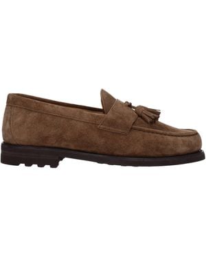 Brunello Cucinelli Mocassini Suede - Marrone
