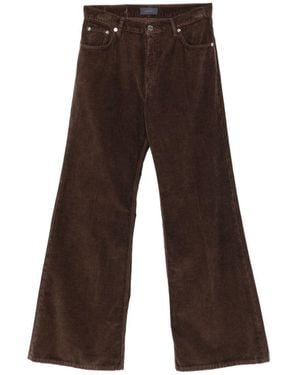 Haikure Clara Velvet Pants - Brown