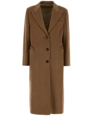 BLAZE Mylius Heck Coat - Brown