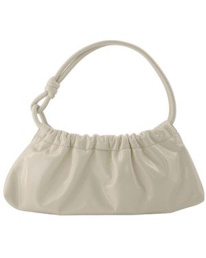 Nanushka Valerie Bags in Cream Patent Leather vegano - Gris
