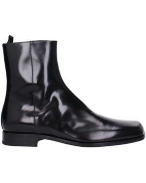 Prada Boots Leather - Black