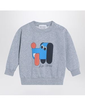 Bobo Choses Organic Cotton Sweatshirt - Blue