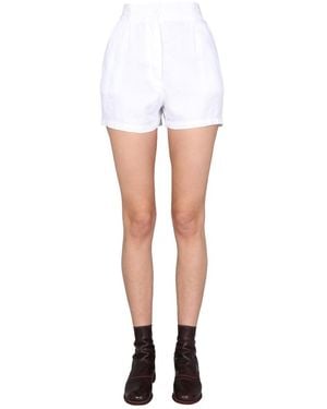 Aspesi Solid Shorts - White