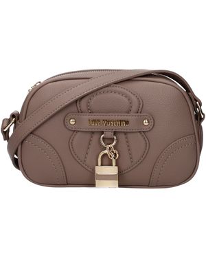 Love Moschino Adoro Le Spalle Moschino Donne Poliuretano Grigio/Talpa - Marrone