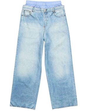 Acne Studios Denim -Baumwolljeans - Blau
