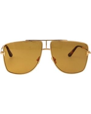 Tom Ford Aviator Sunglasses Ft1307 30 E - Metallic