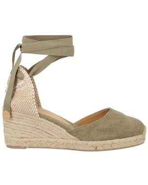 Castañer Solid Carina Wedges - Metallic