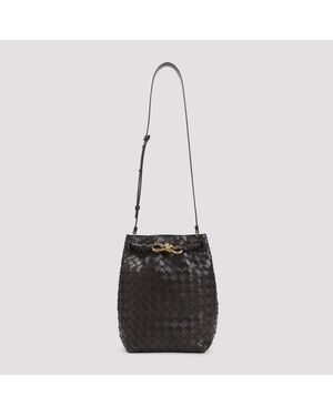 Bottega Veneta Andiamo Bucket Bag - Black