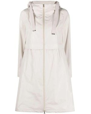Herno Lightweight Parka Coat - White