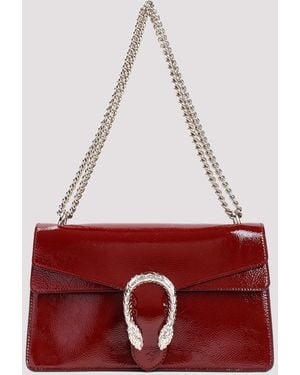Gucci Rote Leder Dionysus Schultertasche