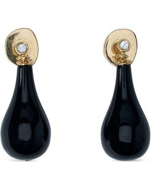 TOTEME Ohrringe Mit Kristallen - Schwarz