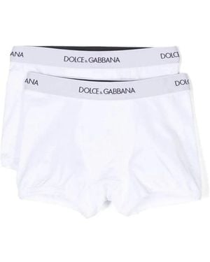 Dolce & Gabbana Bi-Pack Boxer - White
