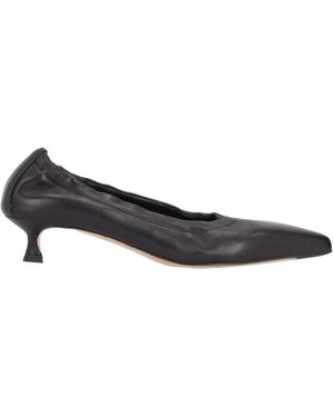 LA ROSE Decollete' Elast Nappa - Schwarz