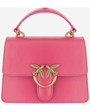 Pinko Love One Top Griff Mini Lightbag - Pink
