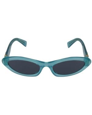 Miu Miu Sonnenbrille 0 mu 09 ys 19 l09 t Anis Opal /20/140 - Blau