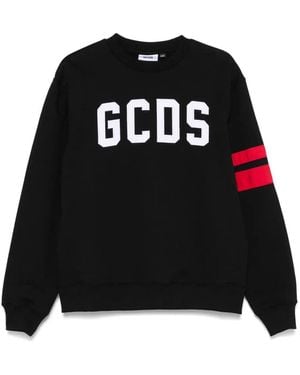 Gcds Logo Sweatshirt - Schwarz