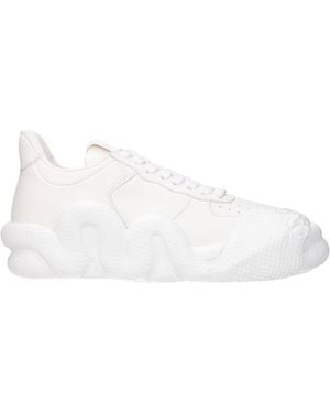 Giuseppe Zanotti Trainers Cobra Uomo Pelle Bianco - White