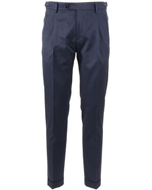Berwich Pantalone Retrolong Blu - Blauw
