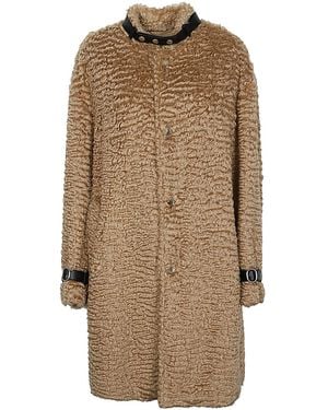 Jil Sander Wool Coat - Natural